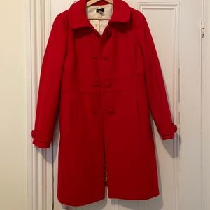 J.Crew wool dress coat